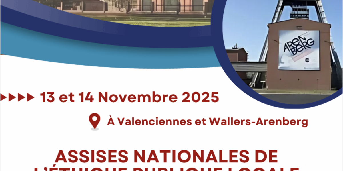 Assises Nationales de l'éthique publique locale